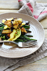 roasted summer vegetables