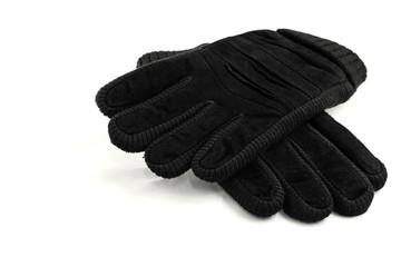 A pair warm gloves. Isolated on white background