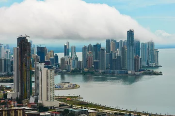 Foto op Plexiglas Landschap van de stad Panama © lucaar