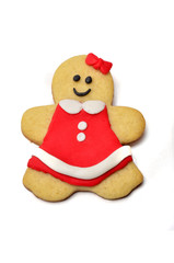 Muñeca de galleta y fondant