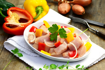 Hähnchen Gulasch