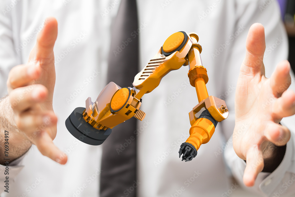 Poster robot
