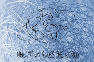 ideas can change the world: concept of innovation