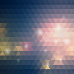 Abstract background consisting of triangles