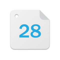 Calendar, date, 28 day month