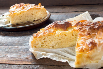 Burek cheese pie