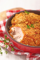 roasted chicken legs