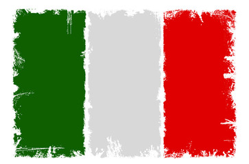 Dirty flag of Italy