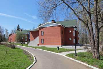 Obraz premium Cottage village