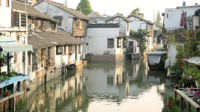 Water town south of the Yangtze River Zhujiajiao Shanghai China