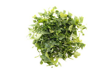 chopped parsley leaves