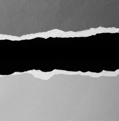 Ripped paper