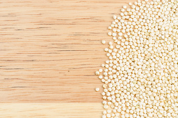 quinoa closeup, background