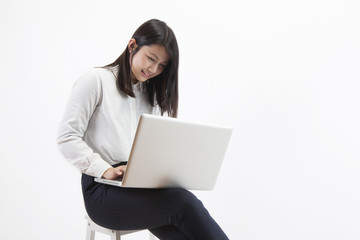 Naklejka premium オフィスレディ