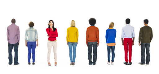 Fototapeta premium Diverse Diversity Ethnic Ethnicity Variation Unity Concept