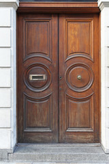 Wooden door