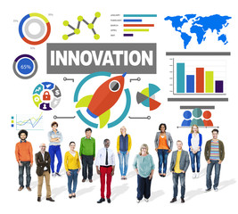 People Togetherness Creativity Growth Success Innovation Concept