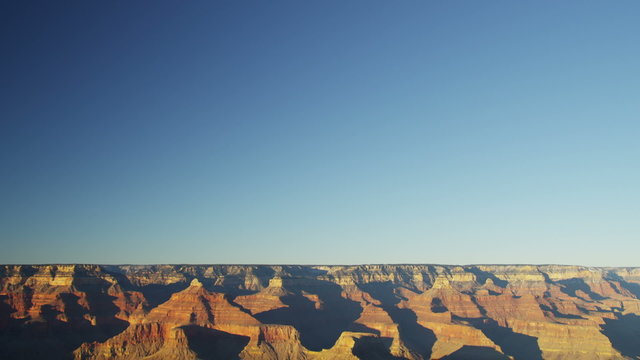 Grand Canyon National Park sunrise rock Colorado Plateau motion, Arizona, USA