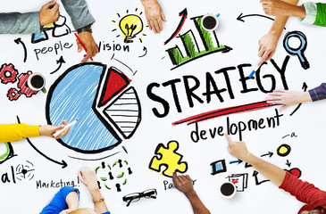 Strategy Development Goal Marketing Vision Planning Concept