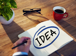 Note Pad Idea Startup Creative Inspiration Concept