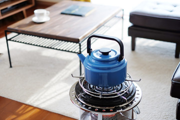 ストーブとケトル