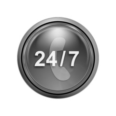 24 / 7 - Button