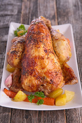 roasted chicken