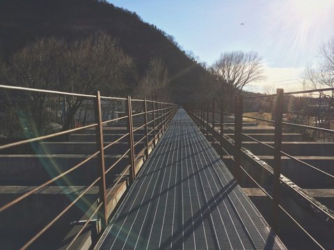 Lungo il viadotto