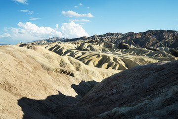 Fototapeta na wymiar Zabriskie point, Death Valley
