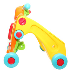 car haul child classic color bright isolated white background