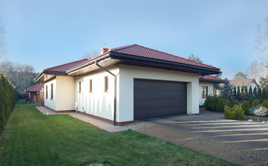 House garage from the outside