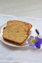 手作りパウンドケーキ