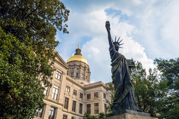 Georgia State Capitol Building in Atlanta, Georgia