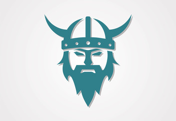 Viking icon vector logo - 76971116