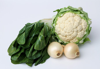 choux fleur et blettes