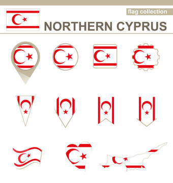 Northern Cyprus Flag Collection