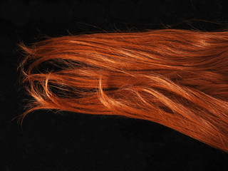 Red Flowing Hair