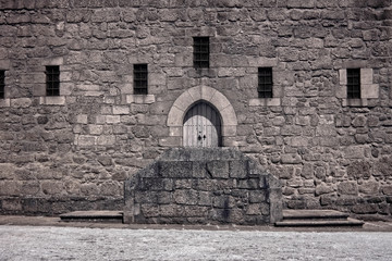 Infrared old palace