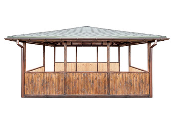 wooden house