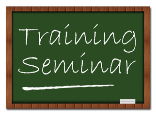 Training Seminar Classroom Board