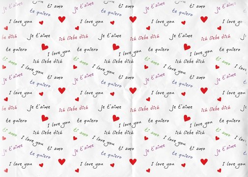 ich liebe dich international
