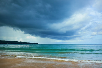 Tropical beach. Jmbaran, Bali, Indonesia.