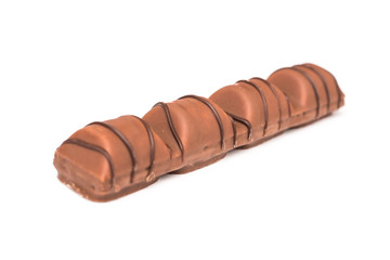 Chocolate Bar Isolated On White
