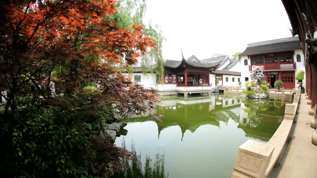 Chenghuang Miao Temple Town God Garden Walled City Shanghai China 