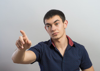 man  low-key dramatic light composition