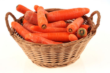 Le panier de carottes