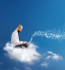 freedom to communicate and work with cloud technology