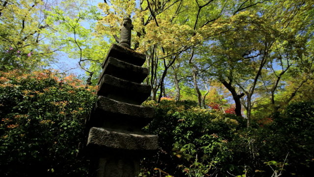 Koch Sanso Japanese sculpture ornate garden Kyoto travel Japan Asia
