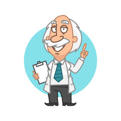 Professor showing thumbs up and smiling