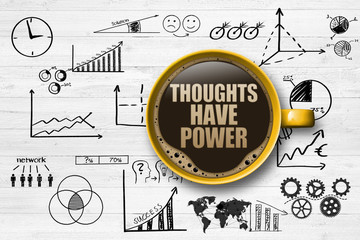 Fototapeta premium Thoughts have power